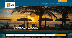 Desktop Screenshot of pousadajagata.com.br